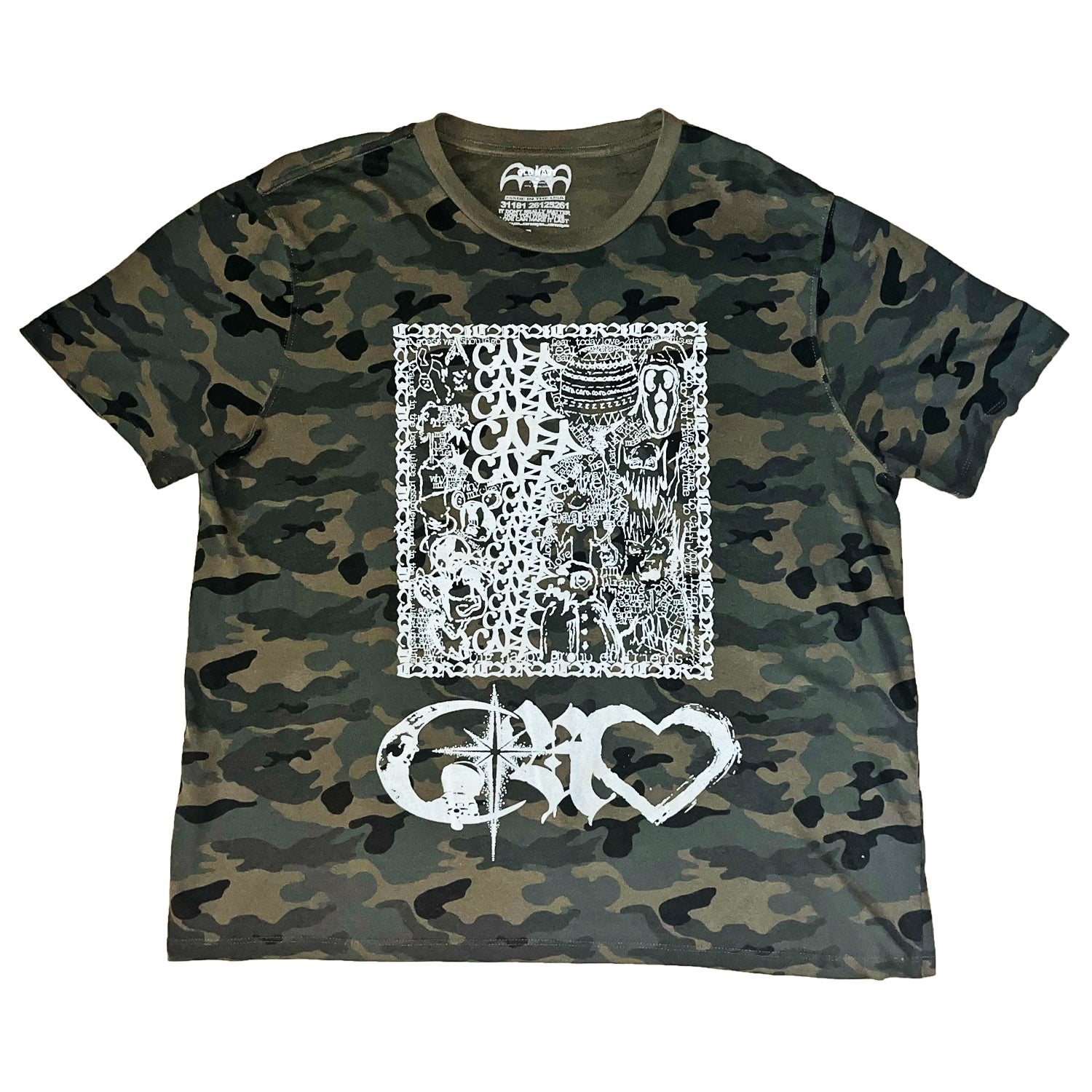 1/1 DARK GREEN CAMO T-SHIRT