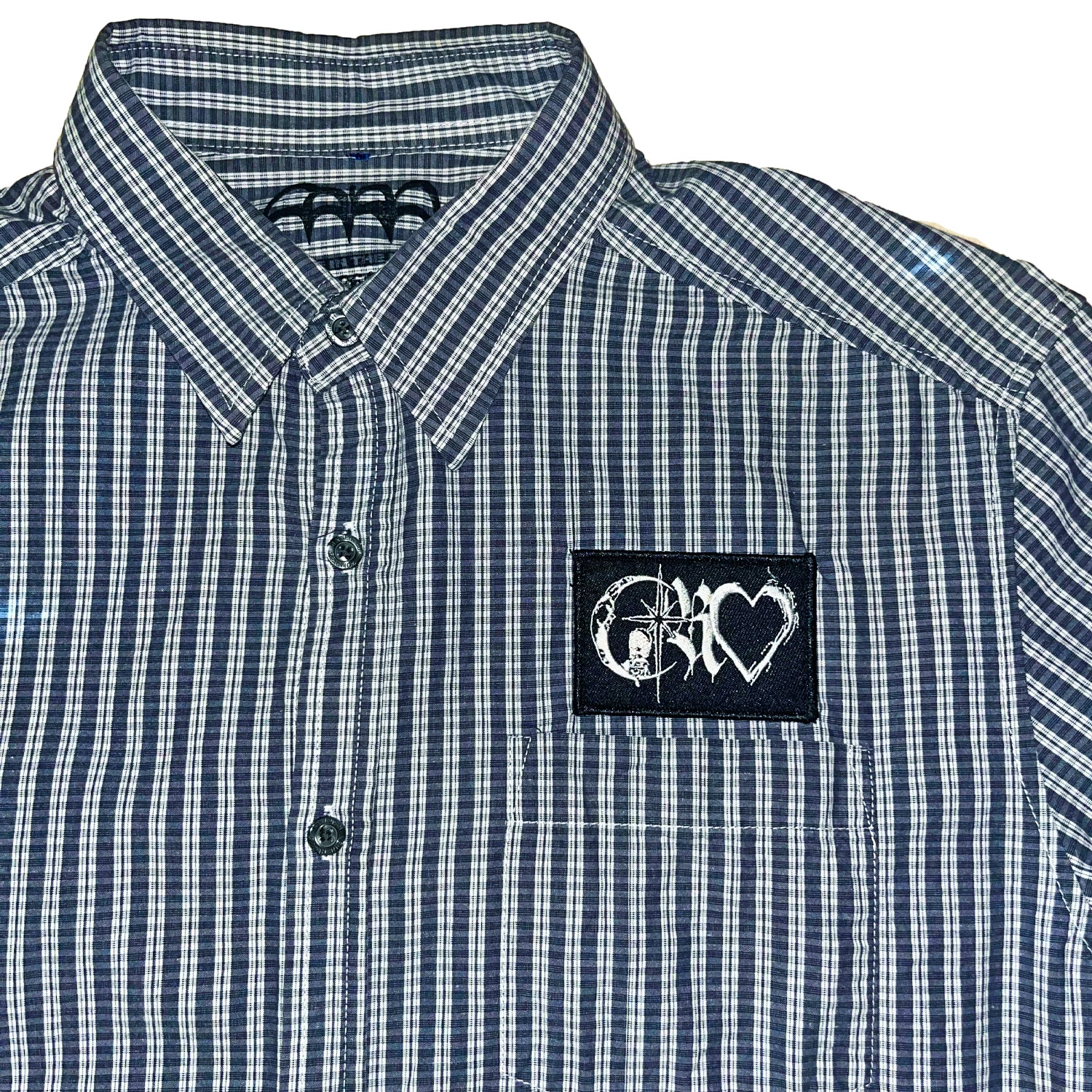 1/1 PLAID BUTTON UP