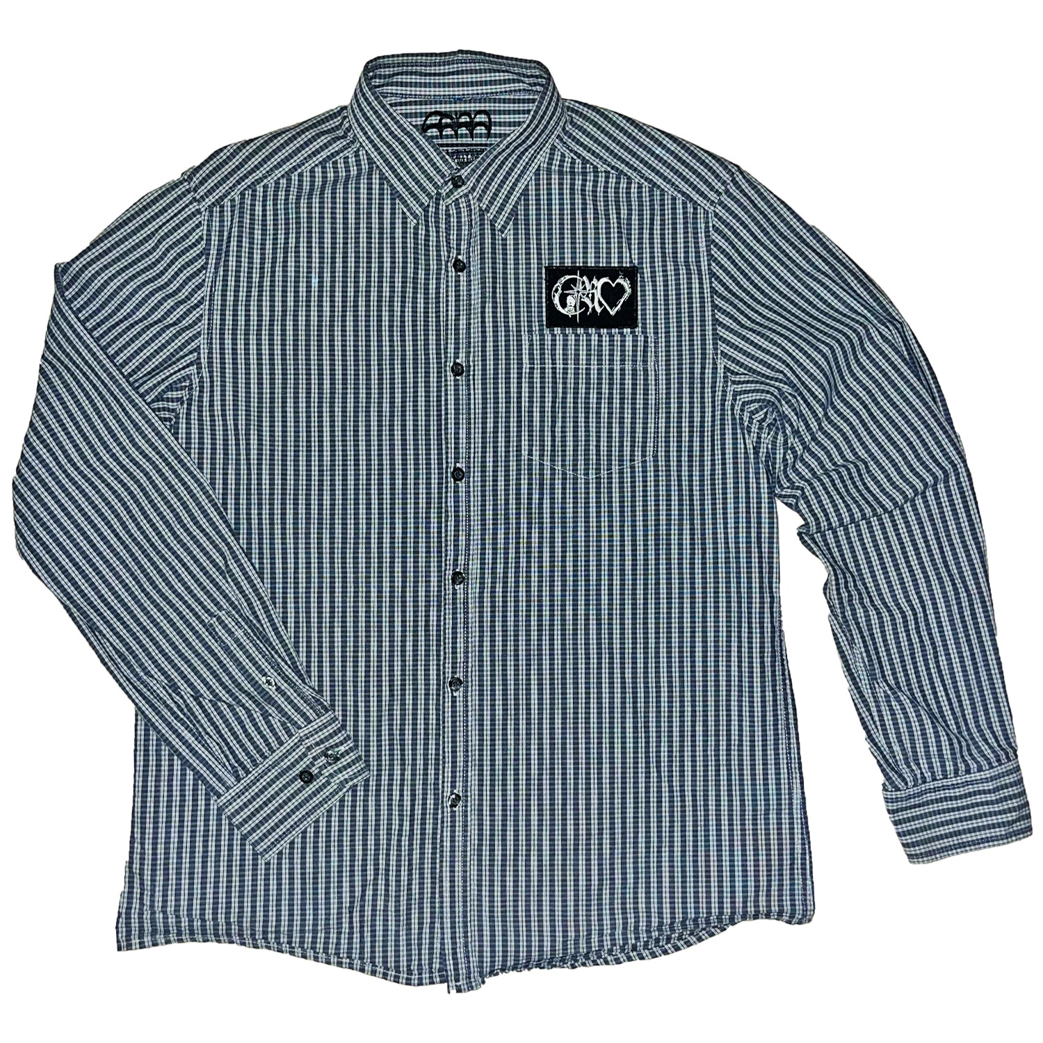 1/1 PLAID BUTTON UP